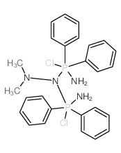 Phosphorane,(dimethylhydrazono)bis[aminochlorodiphenyl- (8CI)结构式