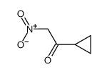 1-环丙基-2-硝基乙酮结构式