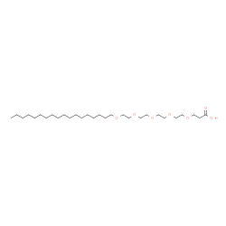 C18-PEG5-Acid Structure