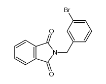 2-(3-bromobenzyl)isoindoline-1,3-dione结构式