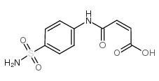 2-Butenoic acid,4-[[4-(aminosulfonyl)phenyl]amino]-4-oxo-, (Z)- (9CI) Structure