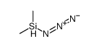 azido(dimethyl)silane Structure