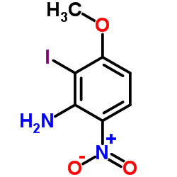 2-Iodo-3-methoxy-6-nitroaniline Structure