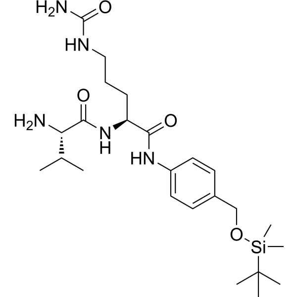 Val-Cit-PAB-OSBT (GMP)结构式