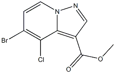 methyl 5-bromo-4-chloro-pyrazolo[1,5-a]pyridine-3-carboxylate图片