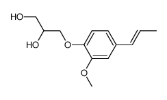 3-(2-methoxy-4-propenyl-phenoxy)-propane-1,2-diol Structure