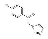 1-(4-氯苯基)-2-(1H-咪唑-1-基)-1-乙星空app结构式