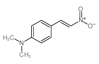 N,N-dimethyl-4-[(E)-2-nitroethenyl]aniline structure