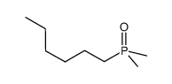 DIMETHYLHEXYLPHOSPHINE OXIDE Structure