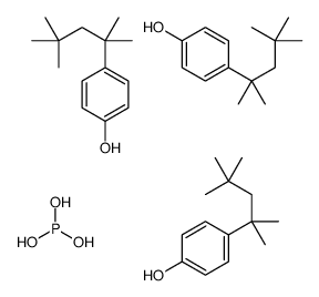 phosphorous acid,4-(2,4,4-trimethylpentan-2-yl)phenol结构式