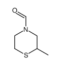 4-Thiomorpholinecarboxaldehyde, 2-methyl- (8CI,9CI) Structure