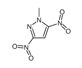 1-methyl-3,5-dinitropyrazole Structure