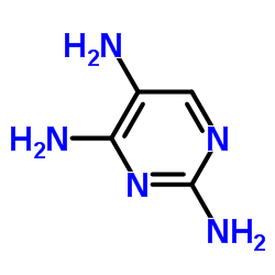 2,4,5-Pyrimidinetriamine structure