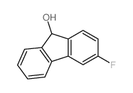 9H-Fluoren-9-ol,3-fluoro-结构式