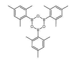 tris(mesityl)boroxin结构式