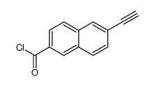 2-Naphthalenecarbonyl chloride, 6-ethynyl- (9CI)结构式