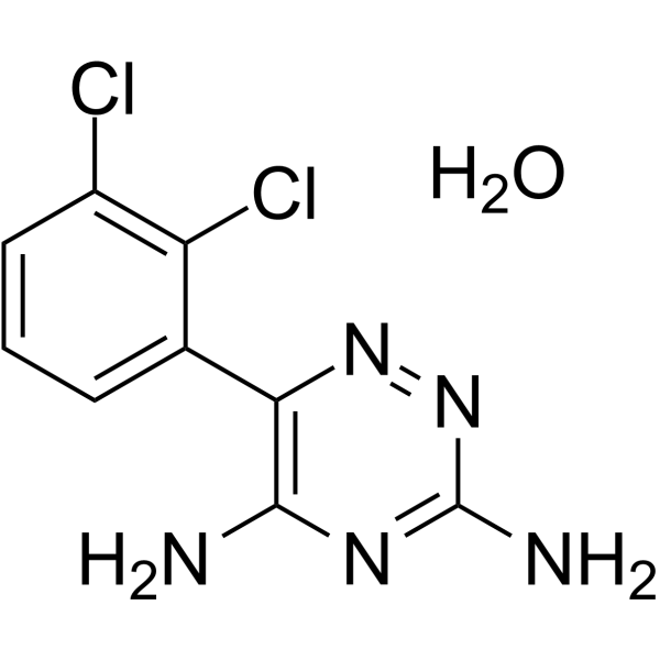 Lamotrigine hydrate结构式