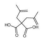 bis(2-methylallyl)malonic acid结构式