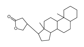 (4R)-4-[(8R,9S,10S,13S,14R,17R)-10,13-dimethyl-2,3,4,5,6,7,8,9,11,12,14,15,16,17-tetradecahydro-1H-cyclopenta[a]phenanthren-17-yl]oxolan-2-one Structure