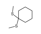 1,1-bis(methylsulfanyl)cyclohexane Structure