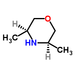 (3R,5S)-rel-3,5-二甲基吗啉结构式