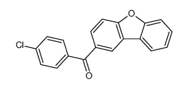 2-(4-chlorobenzoyl)-dibenzofuran Structure