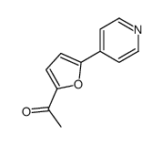 1-(5-pyridin-4-ylfuran-2-yl)ethanone Structure