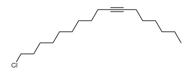 7-Heptadecyne, 17-chloro- Structure