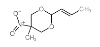 5-methyl-5-nitro-2-[(E)-prop-1-enyl]-1,3-dioxane picture