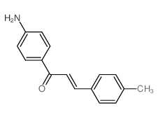 (2E)-1-(4-Aminophenyl)-3-(4-methylphenyl)-prop-2-en-1-one结构式