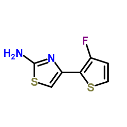 2-Thiazolamine,4-(3-fluoro-2-thienyl)-(9CI)结构式