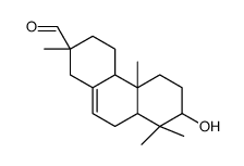 1,2,3,4,4a,4b,5,6,7,8,8a,9-Dodecahydro-7-hydroxy-2,4b,8,8-tetramethyl-2-phenanthrenecarbaldehyde Structure