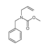 methyl N-benzyl-N-prop-2-enylcarbamate Structure