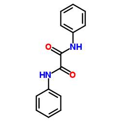 N,N'-Diphenylethanediamide Structure