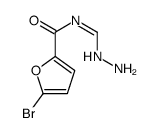 5-bromo-N-(hydrazinylmethylidene)furan-2-carboxamide结构式