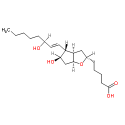 5,6beta-dihydro pgi2 structure