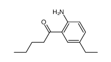 1-Pentanone,1-(2-amino-5-ethylphenyl)-(9CI)结构式