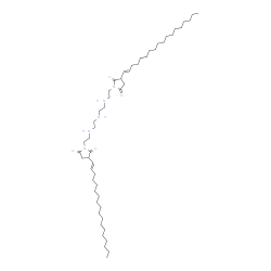 1,1'-[iminobis(ethyleneiminoethylene)]bis[3-(octadecenyl)pyrrolidine-2,5-dione]结构式