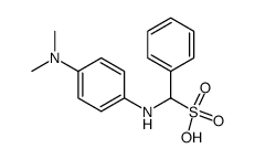 (4-dimethylamino-anilino)-phenyl-methanesulfonic acid Structure