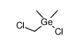 chloro(chloromethyl)dimethylgermane结构式