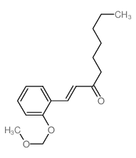 1-Nonen-3-one,1-[2-(methoxymethoxy)phenyl]-, (E)- (9CI)结构式