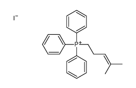 4-methylpent-3-enyl(triphenyl)phosphanium,iodide Structure