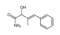 2-hydroxy-3-methyl-4-phenyl-but-3-enoic acid amide结构式