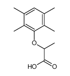 2-(2,3,5,6-tetramethylphenoxy)propanoic acid结构式