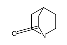 1-azabicyclo[2.2.2]octan-2-one结构式