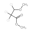 methyl 2,2,3-trichloro-3-methoxy-propanoate Structure