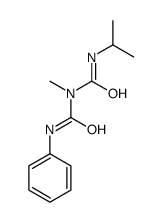 1-Isopropyl-3-methyl-5-phenylbiuret structure