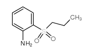 1-氨基-2-(丙磺酰嘧啶)苯结构式