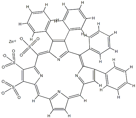 zinc tetraphenylporphyrintrisulfonate picture