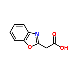 1,3-Benzoxazol-2-ylacetic acid Structure